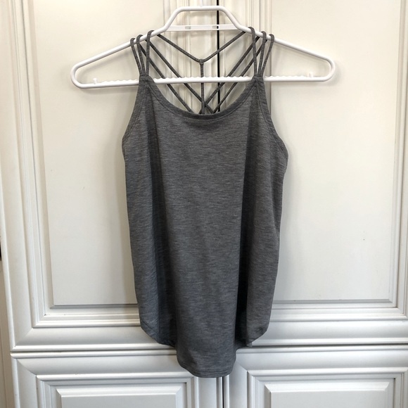 Ivivva by Lululemon girl’s cross-back tank top - Picture 1 of 9